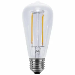SEGULA ampoule LED rustique Long Style E27 6,5W| Lampes Led À Intensité Variable|Ampoules Led