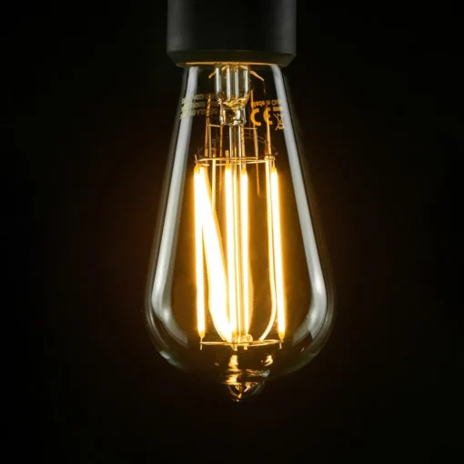 SEGULA ampoule LED rustique Long Style E27 6,5W| Lampes Led À Intensité Variable|Ampoules Led