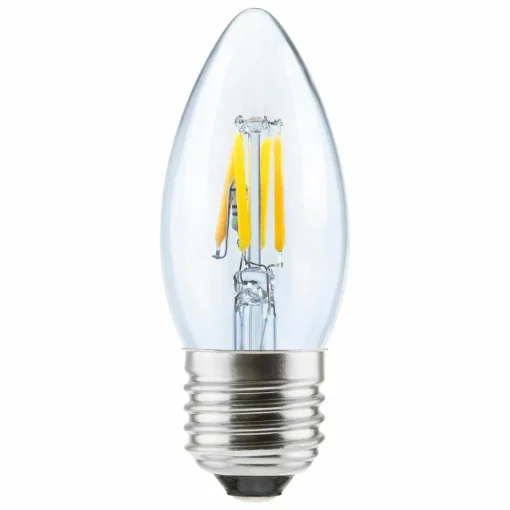 SEGULA bougie LED E27 3W 927 filament ambient| Lampes Led À Intensité Variable|Ampoules Led