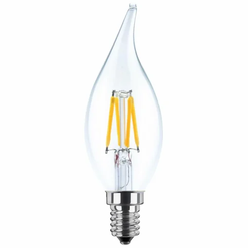 SEGULA bougie LED flamme E14 3,2 W 2 700 K claire| Lampes Led À Intensité Variable|Ampoules Led
