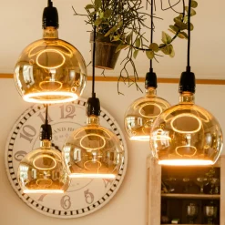 SEGULA globe flottant LED G200 E27 6 W transparent| Lampes Led À Intensité Variable|Ampoules Led