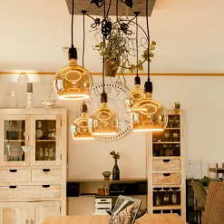 SEGULA globe flottant LED G200 E27 6 W transparent| Lampes Led À Intensité Variable|Ampoules Led