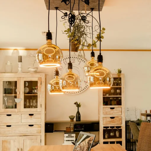 SEGULA globe flottant LED G200 E27 6 W transparent| Lampes Led À Intensité Variable|Ampoules Led