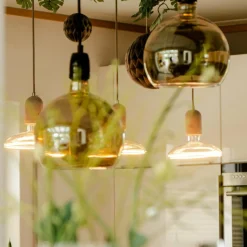 SEGULA globe flottant LED G200 E27 6 W transparent| Lampes Led À Intensité Variable|Ampoules Led