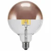 SEGULA globe LED E27 6,5W 927 tête miroir cuivrée| Lampes Led À Intensité Variable|Ampoules Led