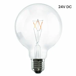SEGULA globe LED 24 V E27 G95 3 W 927 filament| Lampes Led À Intensité Variable|Ampoules Led