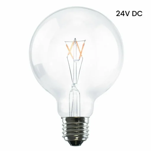 SEGULA globe LED 24 V E27 G95 3 W 927 filament| Lampes Led À Intensité Variable|Ampoules Led