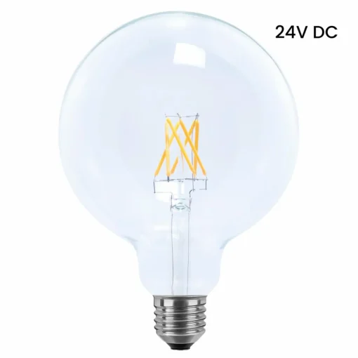 SEGULA globe LED 24V E27 6W 927 filament dim| Lampes Led À Intensité Variable|Ampoules Led