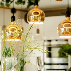 SEGULA LED flottant G200 E27 4,5 W 922 doré dim| Lampes Led À Intensité Variable|Ampoules Led