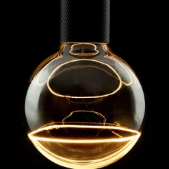 SEGULA LED Illusion G125 E27 5 W dim fumée/clair| Lampes Led À Intensité Variable|Ampoules Led