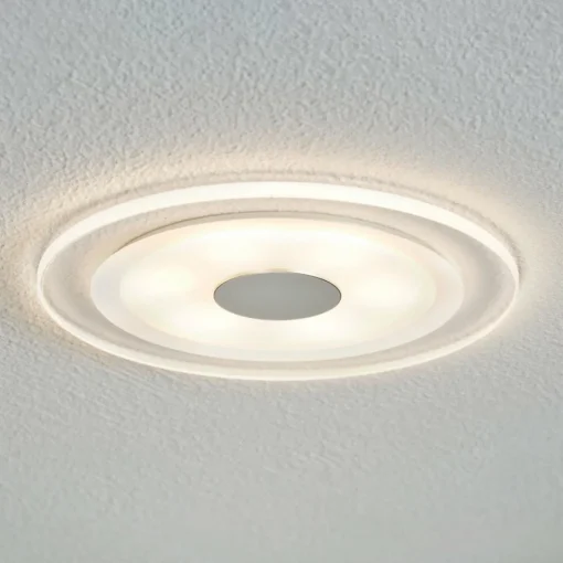Paulmann Set de 3 luminaires LED à encastrer Whirl| Spots Encastrés Led|Luminaires Led D'Intérieur