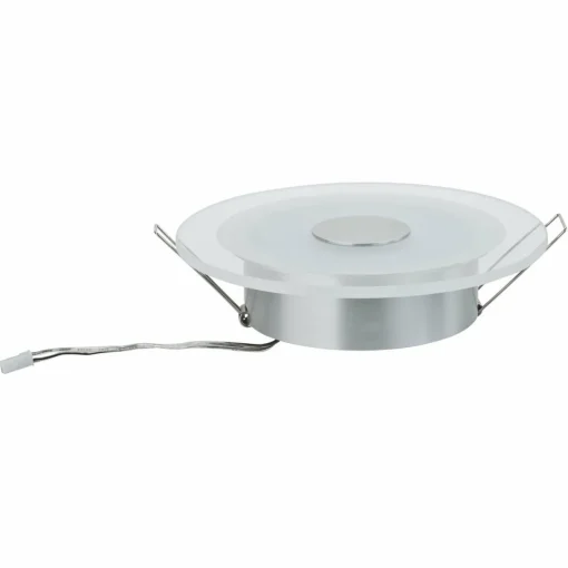 Paulmann Set de 3 luminaires LED à encastrer Whirl| Spots Encastrés Led|Luminaires Led D'Intérieur