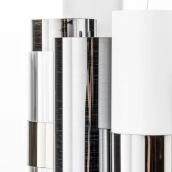 Slamp La Lollo Medium suspension étain/blanche| Suspensions Led|Suspensions