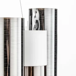 Slamp La Lollo Medium suspension étain/blanche| Suspensions Led|Suspensions
