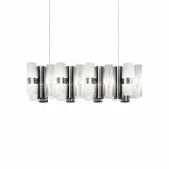 Slamp Suspension LED La Lollo, couleur étain, 100 cm| Suspensions Led|Suspensions