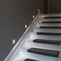 SLV Applique encastrable LED Mobala, blanc, aluminium, 3.000 K| Spots Encastrés Led|Luminaires Led D'Intérieur