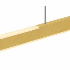SLV One Linear Suspension LED, 140 cm, laiton| Suspensions Led|Suspensions