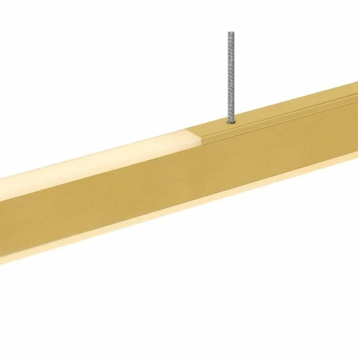 SLV One Linear Suspension LED, 140 cm, laiton| Suspensions Led|Suspensions