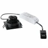 SLV Patta-I lampe encastrée LED angulaire noir mat| Spots Encastrés Led|Luminaires Led D'Intérieur