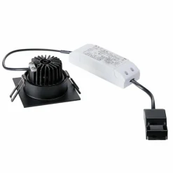 SLV Patta-I lampe encastrée LED angulaire noir mat| Spots Encastrés Led|Luminaires Led D'Intérieur