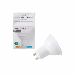 Arcchio Source lumineuse LED GU10 2W 4000K 360 Lumen| Ampoules Led Gu10|Ampoules Led