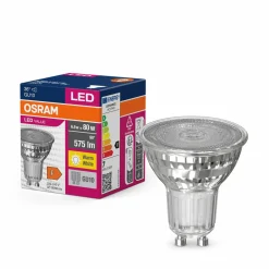OSRAM Source lumineuse LED réflecteur GU10 6,9W 36° 830 clair| Ampoules Led|Ampoules Led
