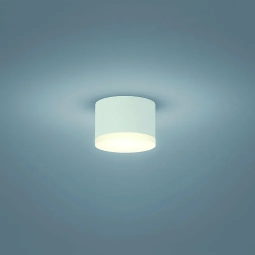 Helestra Spot en saillie LED Pala cylindrique, blanc| Plafonniers Led|Plafonniers