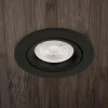 ORION Spot encastré Choice aluminium, inclinable, noir| Spots Encastrés Led|Luminaires Led D'Intérieur