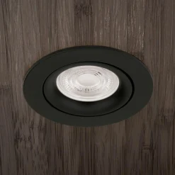 ORION Spot encastré Choice aluminium, inclinable, noir| Spots Encastrés Led|Luminaires Led D'Intérieur