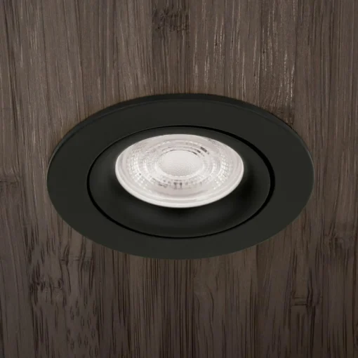 ORION Spot encastré Choice aluminium, inclinable, noir| Spots Encastrés Led|Luminaires Led D'Intérieur