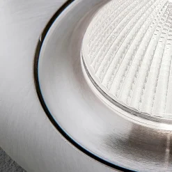 ORION Spot encastré Choice aluminium, inclinable, satiné| Spots Encastrés Led|Luminaires Led D'Intérieur