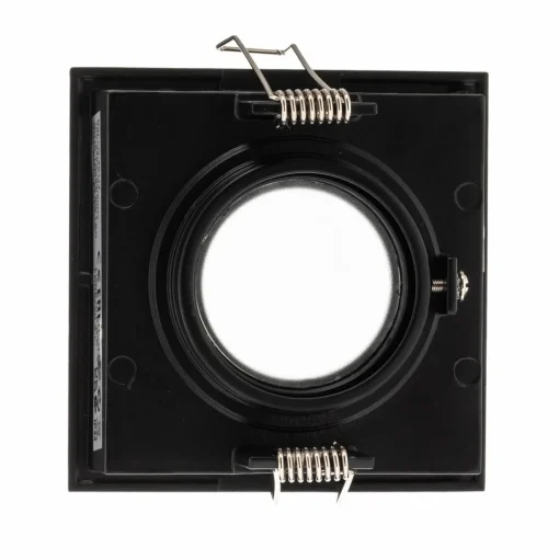 FARO BARCELONA Spot encastré Hyde 1 lampe angulaire IP44 noir| Spots Encastrés Led|Luminaires Led D'Intérieur
