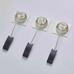 Lindby Spot encastré LED Andrej angulaire blanc, lot de 3| Spots Encastrés Led|Luminaires Led D'Intérieur