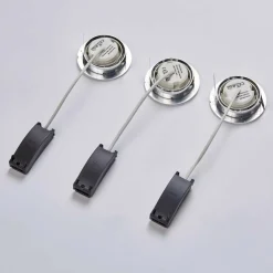 Lindby Spot encastré LED Andrej, rond, alu, lot de 3| Spots Encastrés Led|Luminaires Led D'Intérieur