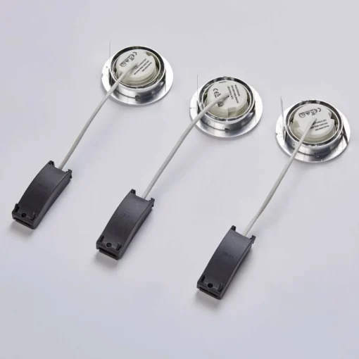 Lindby Spot encastré LED Andrej, rond, alu, lot de 3| Spots Encastrés Led|Luminaires Led D'Intérieur