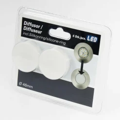 Briloner Spot encastré LED blanc en set de 3 orient.| Spots Encastrés Led|Luminaires Led D'Intérieur