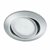Trio Lighting Spot encastré LED Rila rond en chromé| Spots Encastrés Led|Luminaires Led D'Intérieur