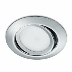 Trio Lighting Spot encastré LED Rila rond en chromé| Spots Encastrés Led|Luminaires Led D'Intérieur