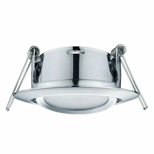 Trio Lighting Spot encastré LED Rila rond en chromé| Spots Encastrés Led|Luminaires Led D'Intérieur