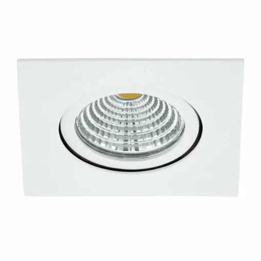 EGLO Spot encastré Saliceto ang. pivotant 2 700 K blanc| Spots Encastrés Led|Luminaires Led D'Intérieur