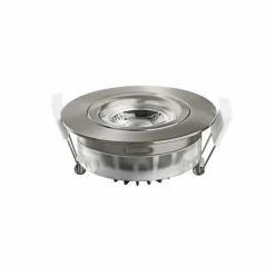 Heitronic Spot encastrable LED DL6809, rond, nickel| Spots Encastrés Led|Luminaires Led D'Intérieur