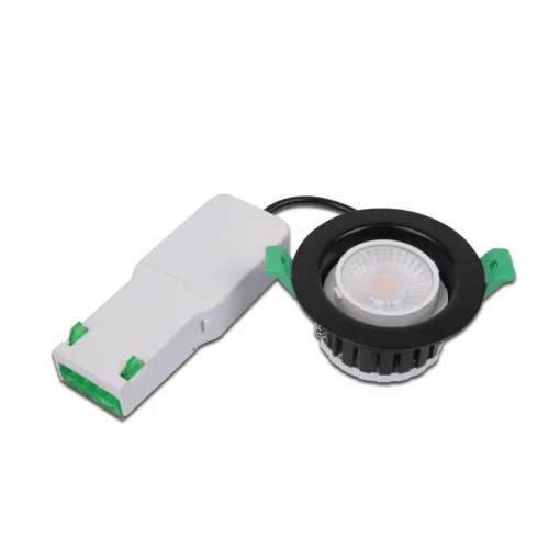 Hera Spot encastrable LED Eco R 68, blanc, Ø 9 cm, métal, IP65, CCT| Spots Encastrés Led|Luminaires Led D'Intérieur