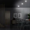 Briloner Spot encastrable LED Plat, blanc, Ø 10 cm, 4.000K| Spots Encastrés Led|Luminaires Led D'Intérieur