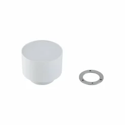 Lindby Spot LED Nivoria, 11 x 8,8 cm, blanc sable, aluminium| Spots Et Projecteurs Led|Spots