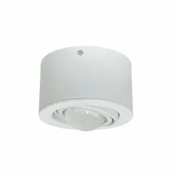 Lindby Spot Jyla, blanc, 4.200 K, Ø 13 cm, lentille, aluminium| Spots Et Projecteurs Led|Spots