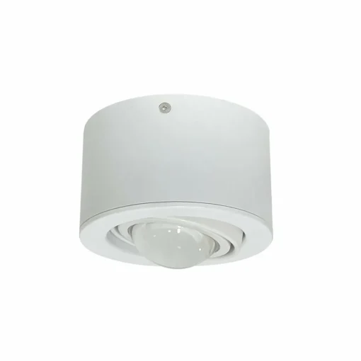 Lindby Spot Jyla, blanc, 4.200 K, Ø 13 cm, lentille, aluminium| Spots Et Projecteurs Led|Spots