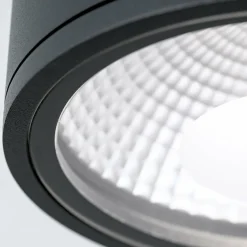 ORION Spot plafond LED Sputnik IP65 Ø 14,5 cm noir| Spots Et Projecteurs Led|Spots