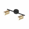 FISCHER & HONSEL Spot plafond LED Vano feuille d’or, 2 lampes| Spots Et Projecteurs Led|Spots