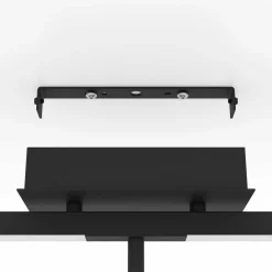 EGLO Spot pour plafond LED Cardillio 2 noir avec trois anneaux| Spots Et Projecteurs Led|Spots