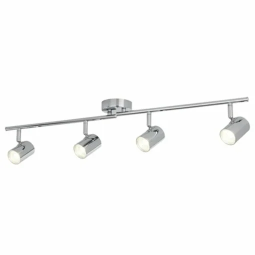 Searchlight Spot pour plafond LED Rollo, à 4 lampes, chromé| Spots Et Projecteurs Led|Spots